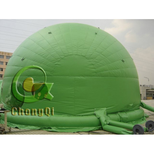 inflatable projective tents